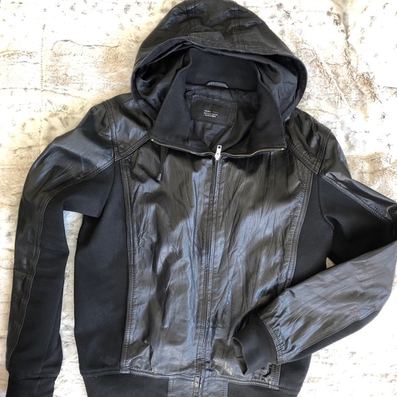 Zara Jackets & Coats Mens Lightweight Leather Jacket Poshmark